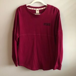 PINK Victoria’s Secret Maroon Crewneck